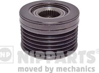 Nipparts N1181009 - Шкив генератора, муфта autospares.lv