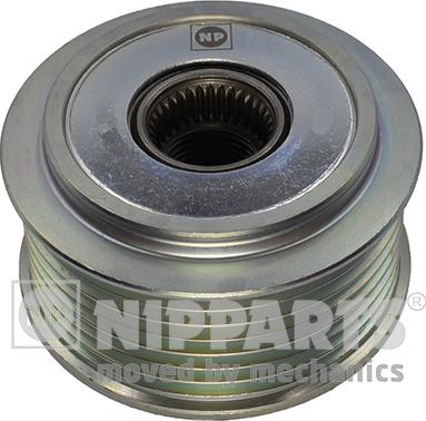 Nipparts N1181016 - Шкив генератора, муфта autospares.lv