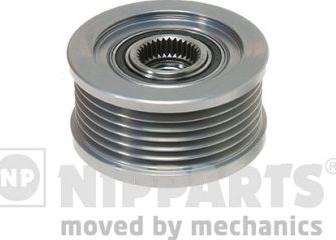 Nipparts N1188002 - Шкив генератора, муфта autospares.lv