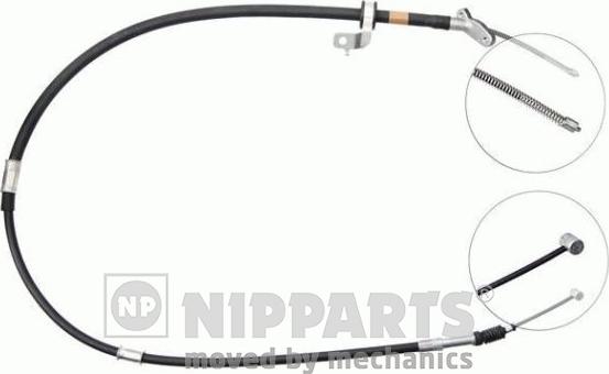 Nipparts N3932061 - Тросик, cтояночный тормоз autospares.lv