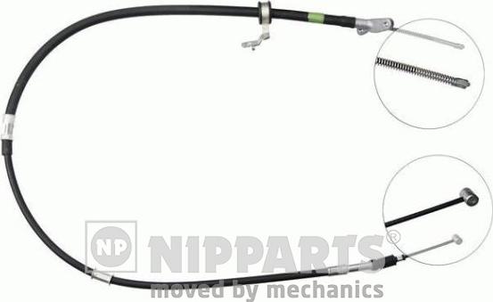 Nipparts N3922061 - Тросик, cтояночный тормоз autospares.lv