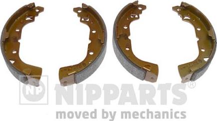 Nipparts N3505050 - Комплект тормозных колодок, барабанные autospares.lv