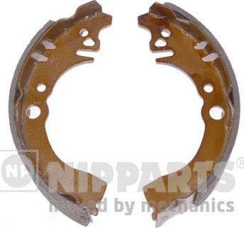 Nipparts N3506025 - Комплект тормозных колодок, барабанные autospares.lv