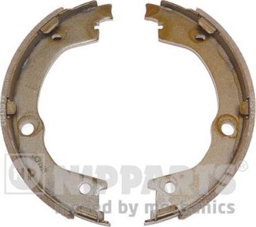 Nipparts N3500543 - Комплект тормозов, ручник, парковка autospares.lv