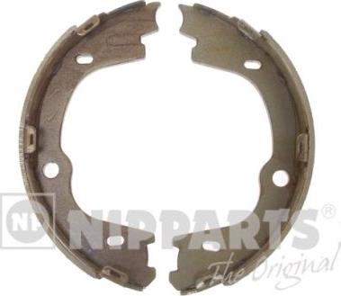 Nipparts N3500536 - Комплект тормозов, ручник, парковка autospares.lv