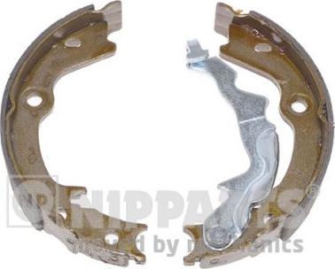 Nipparts N3500531 - Комплект тормозов, ручник, парковка autospares.lv