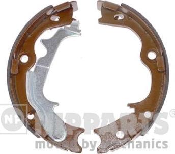 Nipparts N3500538 - Комплект тормозов, ручник, парковка autospares.lv