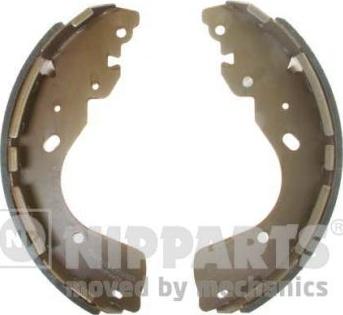 Nipparts N3501063 - Комплект тормозных колодок, барабанные autospares.lv