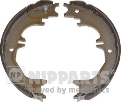 Nipparts N3502096 - Комплект тормозов, ручник, парковка autospares.lv