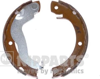 Nipparts N3502090 - Комплект тормозов, ручник, парковка autospares.lv