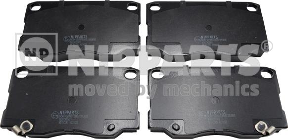 Nipparts N3600561 - Тормозные колодки, дисковые, комплект autospares.lv