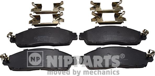 Nipparts N3601115 - Тормозные колодки, дисковые, комплект autospares.lv