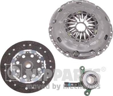 Nipparts N2035002 - Комплект сцепления autospares.lv