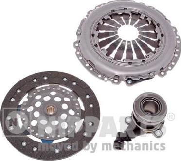 Nipparts N2038000 - Комплект сцепления autospares.lv