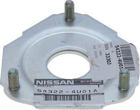 NISSAN 54322-4U01A - Опора стойки амортизатора, подушка autospares.lv