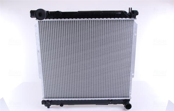 Nissens 64163 - Радиатор, охлаждение двигателя autospares.lv