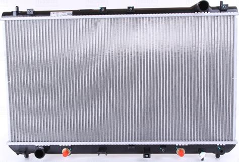 Nissens 647541 - Радиатор, охлаждение двигателя autospares.lv