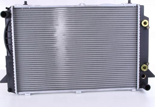 Nissens 60469A - Радиатор, охлаждение двигателя autospares.lv