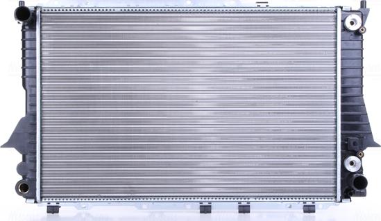 Nissens 60476 - Радиатор, охлаждение двигателя autospares.lv