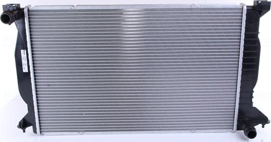 Nissens 60302A - Радиатор, охлаждение двигателя autospares.lv