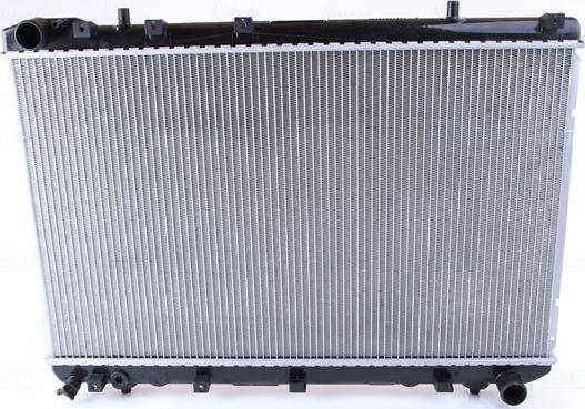 Nissens 61668 - Радиатор, охлаждение двигателя autospares.lv