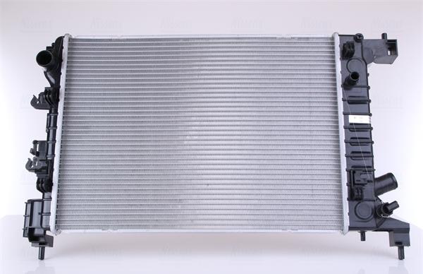 Nissens 61678 - Радиатор, охлаждение двигателя autospares.lv