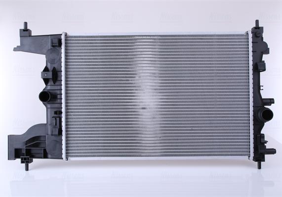 Nissens 630726 - Радиатор, охлаждение двигателя autospares.lv