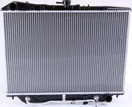 Nissens 63117 - Радиатор, охлаждение двигателя autospares.lv