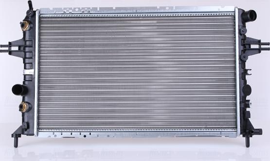 Nissens 63247A - Радиатор, охлаждение двигателя autospares.lv