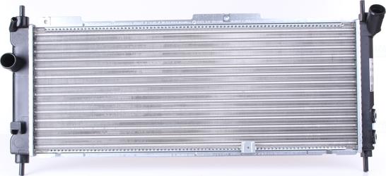 Nissens 63254A - Радиатор, охлаждение двигателя autospares.lv