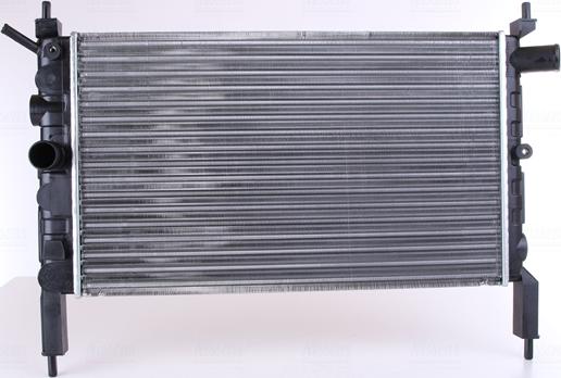Nissens 632761 - Радиатор, охлаждение двигателя autospares.lv
