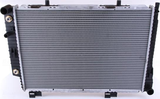 Nissens 62749A - Радиатор, охлаждение двигателя autospares.lv