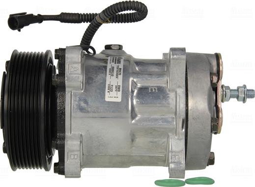 Nissens 89470 - Компрессор кондиционера autospares.lv