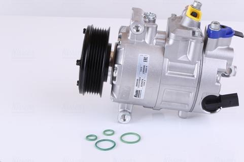 Nissens 890550 - Компрессор кондиционера autospares.lv