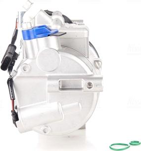 Nissens 890645 - Компрессор кондиционера autospares.lv