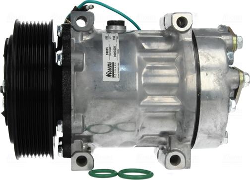 Nissens 89065 - Компрессор кондиционера autospares.lv