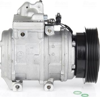 Nissens 890067 - Компрессор кондиционера autospares.lv