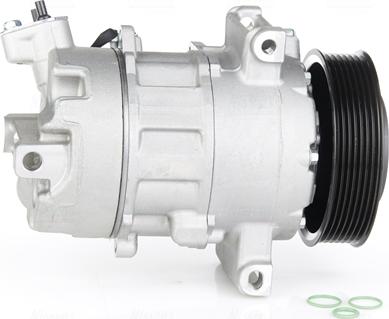 Nissens 890126 - Компрессор кондиционера autospares.lv