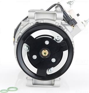 Nissens 890123 - Компрессор кондиционера autospares.lv