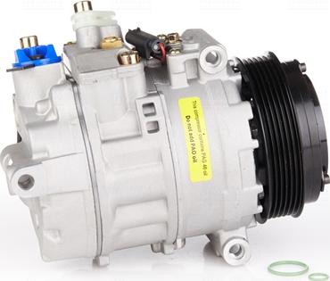 Nissens 890379 - Компрессор кондиционера autospares.lv