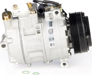 Nissens 890292 - Компрессор кондиционера autospares.lv