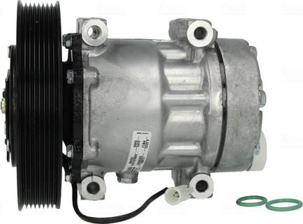 Nissens 89353 - Компрессор кондиционера autospares.lv