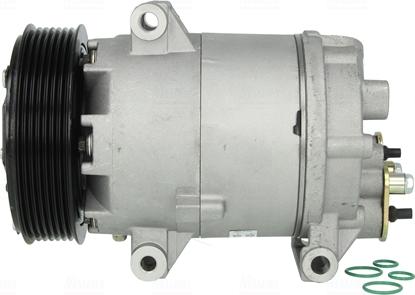 Nissens 89323 - Компрессор кондиционера autospares.lv