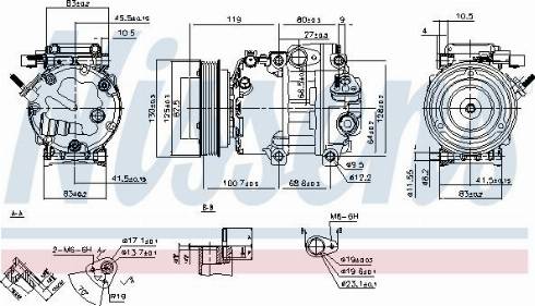 Nissens 89295 - Компрессор кондиционера autospares.lv