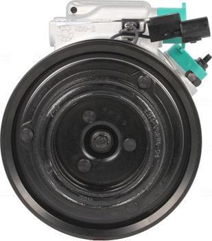 Nissens 89298 - Компрессор кондиционера autospares.lv