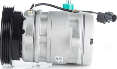 Nissens 89255 - Компрессор кондиционера autospares.lv