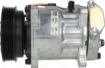 Nissens 89203 - Компрессор кондиционера autospares.lv