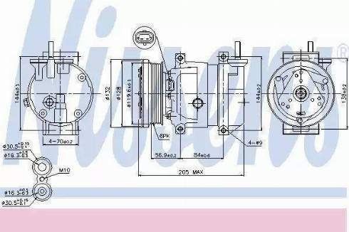 Koreastar KCPD-020 - Компрессор кондиционера autospares.lv