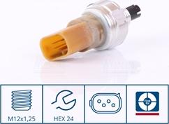 Nissens 301140 - Пневматический выключатель, кондиционер autospares.lv