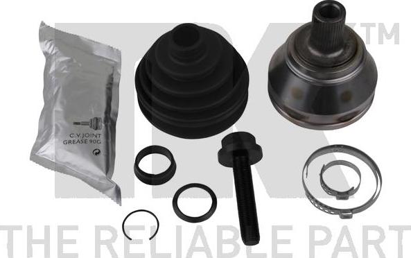 NK 5147150 - Шарнирный комплект, ШРУС, приводной вал autospares.lv